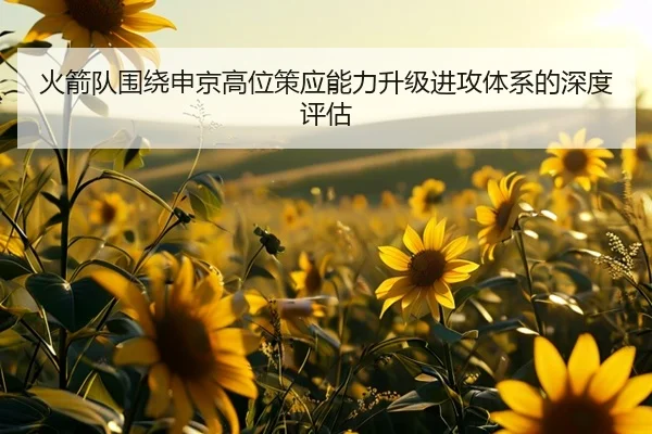 火箭队围绕申京高位策应能力升级进攻体系的深度评估